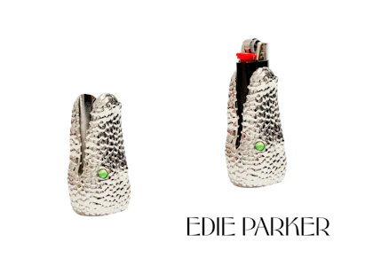 EDIE PARKER - ALLIGATOR LIGHTER CASE | SILVER