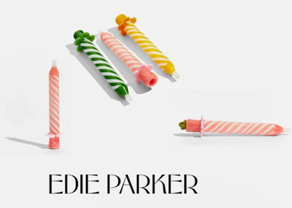 EDIE PARKER - CANDLE ONE HITTER | CARNATION PINK