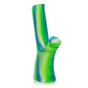 Silicone 8.75" Deco Water pipe w/ Glass Bowl Asst.