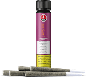 DEALR - Tokyo Sunset 5x0.5g Pre-Rolls (Gorilla Breath x Sunset Sherb BX)