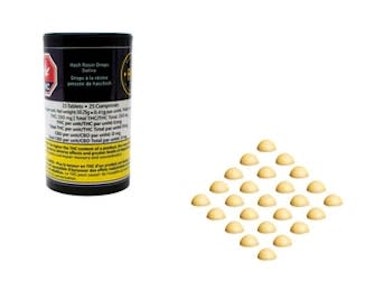 Rosin Heads - Hash Rosin Sativa Drops - THC 10mg x 25