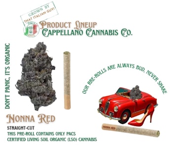 Cappellano Cannabis Co. - Nonna Red - 0.5g x 10