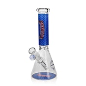 10" Arsenal BKW Glass Bong - Blue