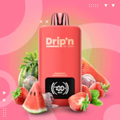 Strawberry Watermelon - 70K Puff - 26ml - DRIP'N