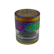 Arsenal Embossed Leaf 52mm 4-Pc Grinder