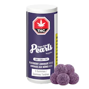 Blackberry Lemonade 1:1:1 CBN/CBD/THC- Pearls - Blackberry Lemonade 1:1:1 CBN/CBD/THC 5 Pack Soft Chews