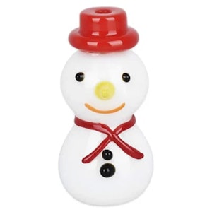 Kustom Kulture Canada - Snowman Glass Pipe 3.5"