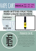 ENDGAME - HARD HITTERS FRUCTOSE FIEND LIQUID DIAMOND CART