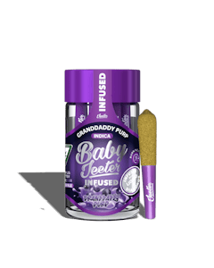 Jeeter - Granddaddy Purp 5 x 0.5g Liquid Diamond Infused Pre-Rolls by Jeeter