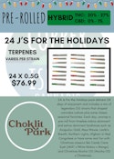 CHOKLIT PARK - 24 J'S FOR THE HOLIDAYS VARIETY PACK PRS