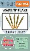 SASSY WEED - 5PK WAKE N FLAKE PRS