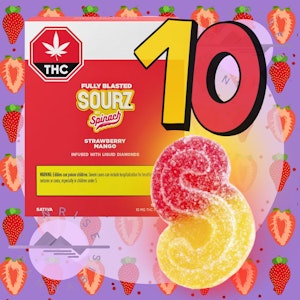 Spinach - FULLY BLASTED STRAWBERRY MANGO - SPINACH - 10PK