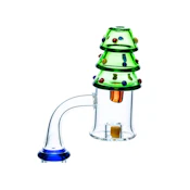 Christmas Tree Glass Carb Cap