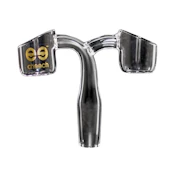 19mm 90 Degree Cheech Male Quartz Banger non-ground