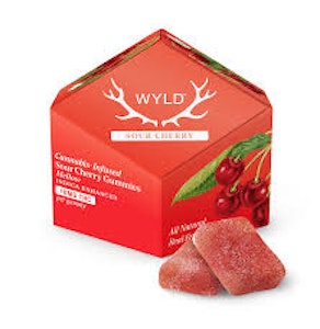 Wyld - Sour Cherry THC Gummies 10 x 10mg THC