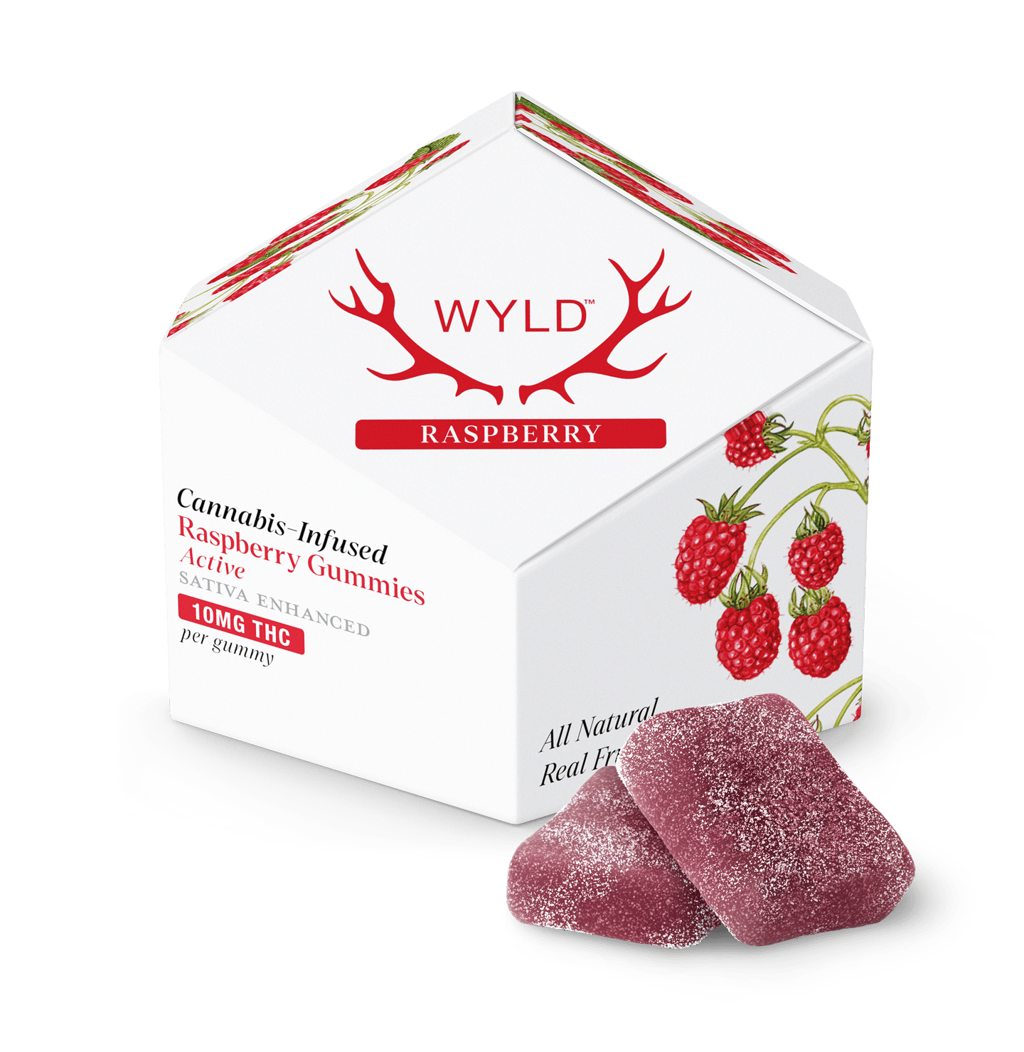 Wyld Raspberry THC (100mg THC) Soft Chews