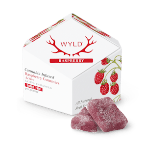 Wyld - Wyld Raspberry THC (100mg THC) Soft Chews