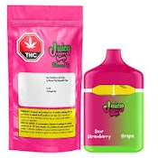Juicy Hoots - Sour Strawberry & Grape Disposable - 1g