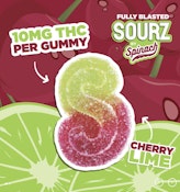 Fully Blasted Cherry Lime Gummy 1 Pack Soft Chews
