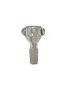 We Store Glass | Clear Marble Handle Bowl | 14mm PROMO