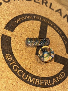 Mooks Glass  - Mooks Glass Hand Blown Terp Slurper Set | marble + Pillar