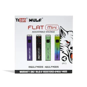Wulf Flat Mini 400mAh Cartridge Battery  9/Display Asst