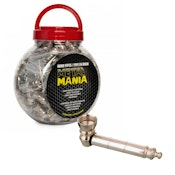 Straight Nickel Metal Pipe w/ Screens