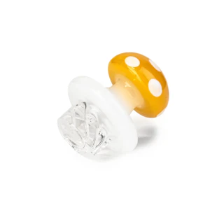 West Coast Gifts - Jade Yellow Mushroom  Whirlpool Carb Cap