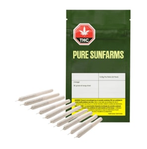 Pure Sunfarms - BLUE DREAM 0.3G 10 PRE-ROLLS