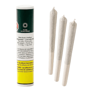 Pure Sunfarms - PINK KUSH 0.5G 3 PRE-ROLLS
