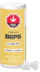 Indiva Blips - Indiva Blips - Cbg:Thc Tablets - 8G