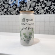 Glass Straw Tumbler - Joint Pain