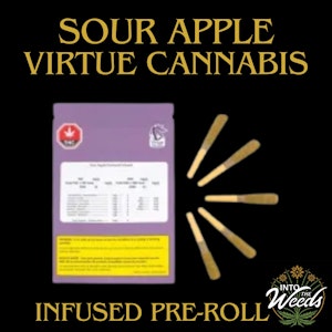 Virtue Cannabis - Sour Apple -  5 x 0.5g