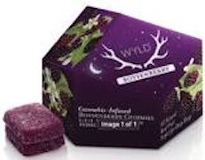 Multipack of 10, Wyld Boysenberry 2:1:1 CBD:THC:CBN Gummies (200mg CBD:100mg THC:100mg CBN)