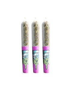 RIZZLERS - Baja Banger 3 x 0.45g Diamond Infused Pre-Rolls