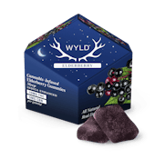 Multipack of 10, Wyld Blueberry THC Gummies (100mg THC)
