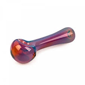 Red Eye Glass - AMBER SPOON HANDPIPE