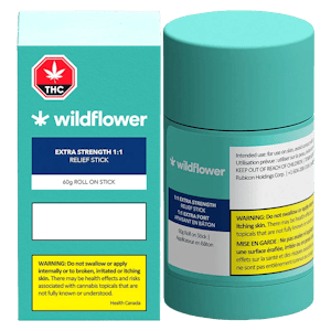 Wildflower - Wildflower Extra Stength 1:1 Relief Stick 500mg (CBD, THC) Stick