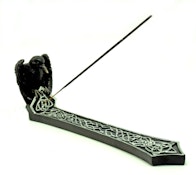 Raven Boat Incense Burner