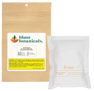 Blunt Botanicals - BLUNT BOTANICALS - Pineapple Express Zero Waste 90g CBD Bath Bomb