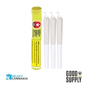 GOOD SUPPLY- WINTER FROST PRE-ROLLS LTO -  3 X .5G PR'S (1.5G)
