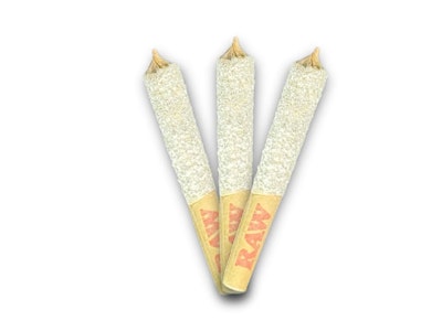 Dab Bods - DAB BODS - Frost Factory Diamond Dusted Infused Pre-Rolls 3x0.6g
