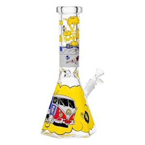 Cheech - 12" 7mm Cheech Smokey Camper Decal Beaker