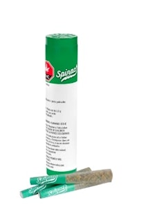 Spinach - OG Kush - GMO#12 X SFV OG  3 x 0.5g Pre-Roll