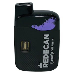 Redecan - Legit Live Resin Purple Churr* Disposable Vape 1.2g