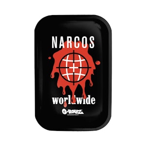 Smoke Arsenal - G-Rollz Narcos Worldwide Metal Rolling Tray - Medium