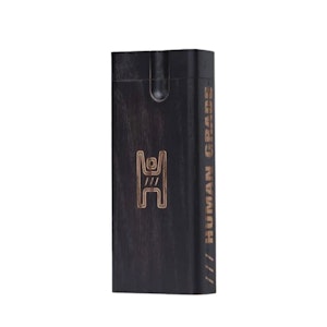 Smoke Arsenal - 4" Human Grade Wooden Dugout (Black)