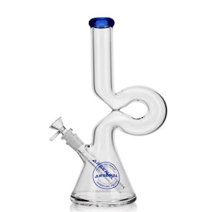 Smoke Arsenal - 12" Arsenal Infinity Loop Beaker Bong (Blue)