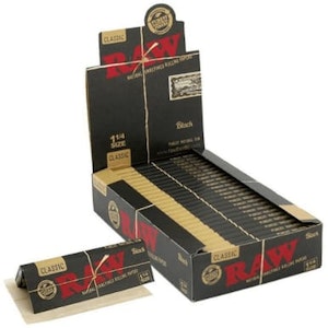 Smoke Arsenal - RAW Black 1 1/4 Rolling Papers
