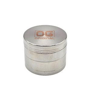 Smoke Arsenal - OG Original 56mm 4pc Grinder (White Nickel)